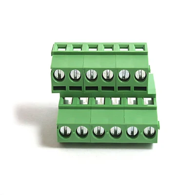 Mu1,5h2l5,0 (5,08) Leiterplatten-Schraubklemmenblock, europäischer Klemmenblock mit 5,0 Rastermaß
